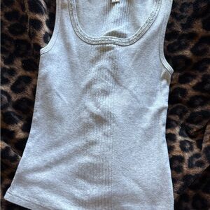 Laundry Gray beaded  Tank Top